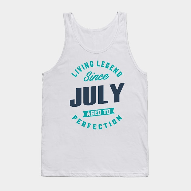 Born in July Tank Top by C_ceconello